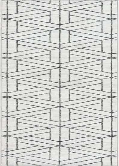 2' 7 x 13' Lattice Trellis Runner Rug