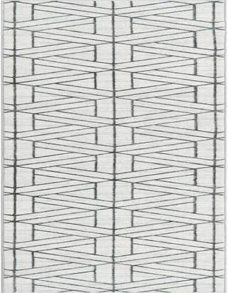 Detail image of 2' 7 x 16' 5 Lattice Trellis Runner Rug