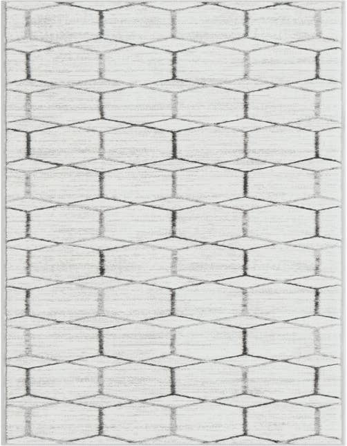 Detail image of 2' x 8' Lattice Trellis Runner Rug