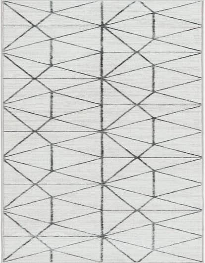 Detail image of 2' 7 x 13' Lattice Trellis Runner Rug