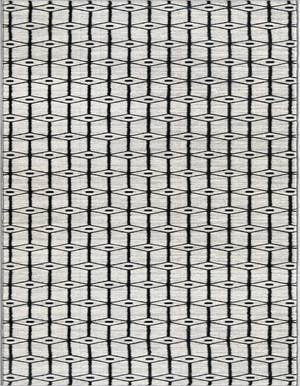 Detail image of 3' x 19' 8 Lattice Trellis Runner Rug