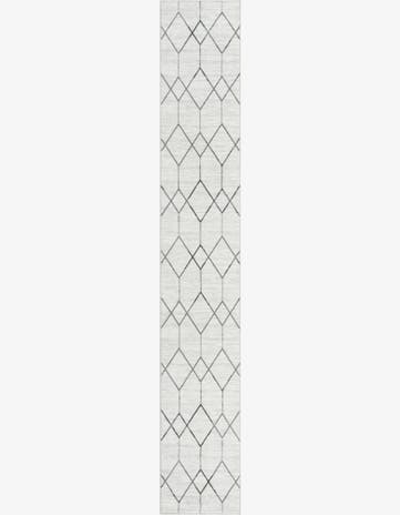 2' 7 x 16' 5 Lattice Trellis Runner Rug