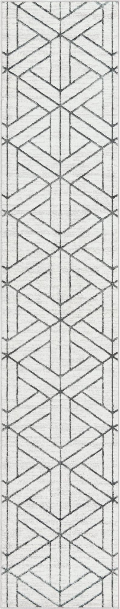 2' 7 x 13' Lattice Trellis Runner Rug