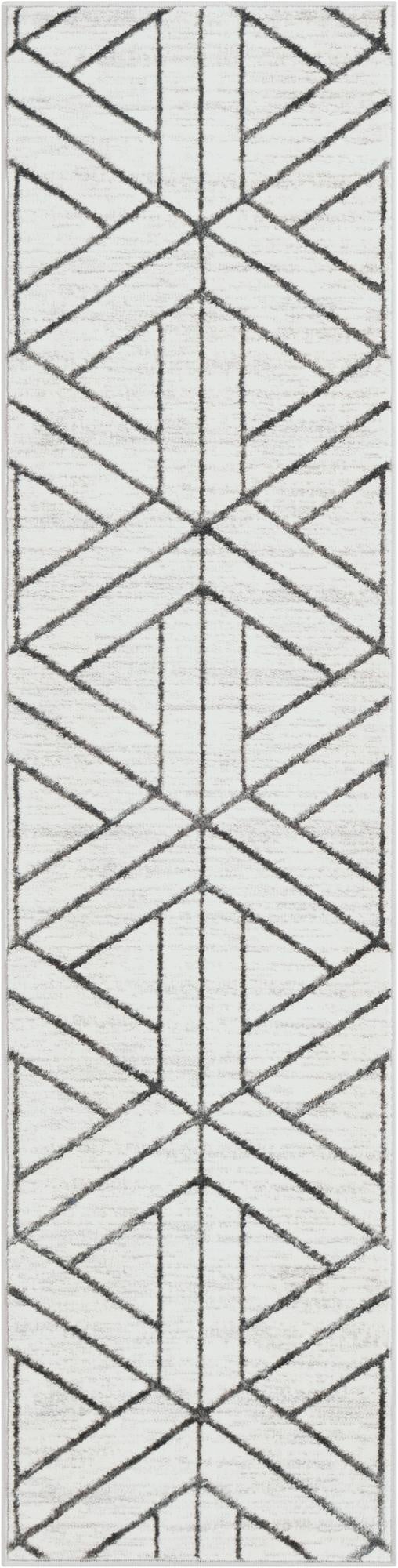 60cm x 245cm Lattice Trellis Runner Rug