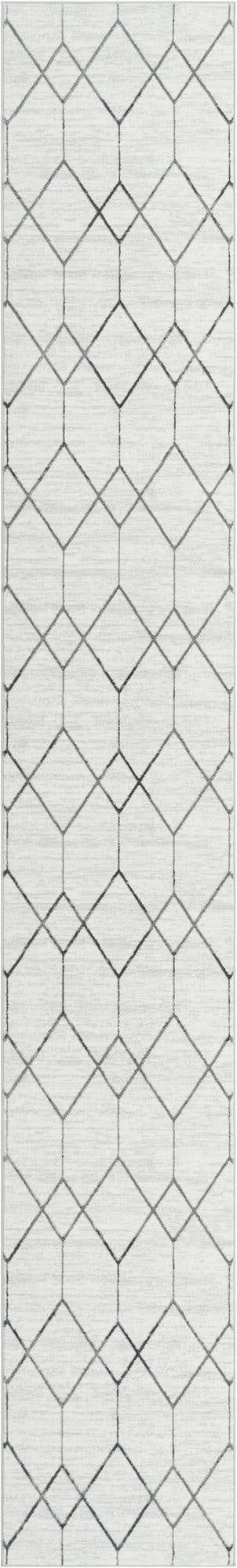 3' x 19' 8 Lattice Trellis Runner Rug
