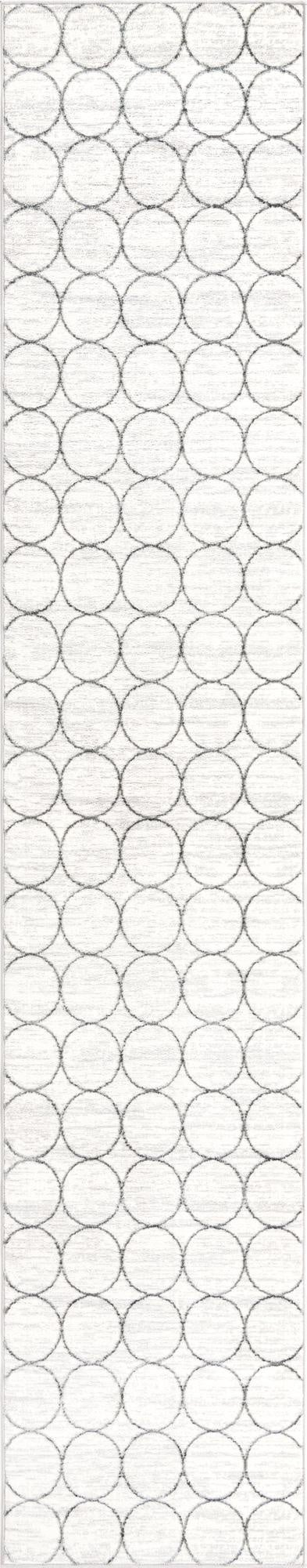 2' 7 x 13' Lattice Trellis Runner Rug