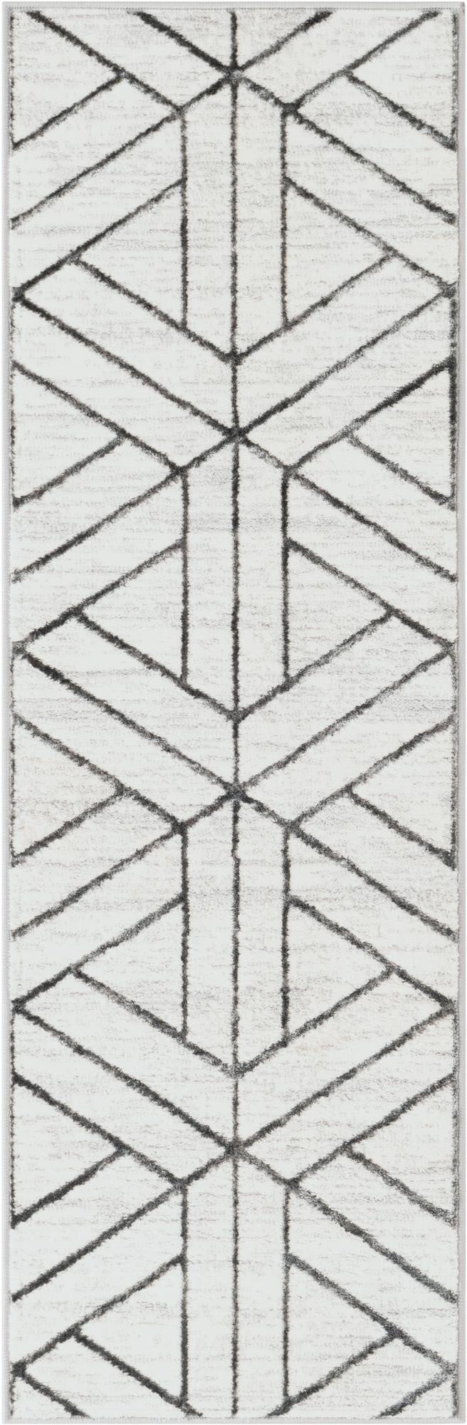 Primary image 2' x 6' Lattice Trellis Runner Rug