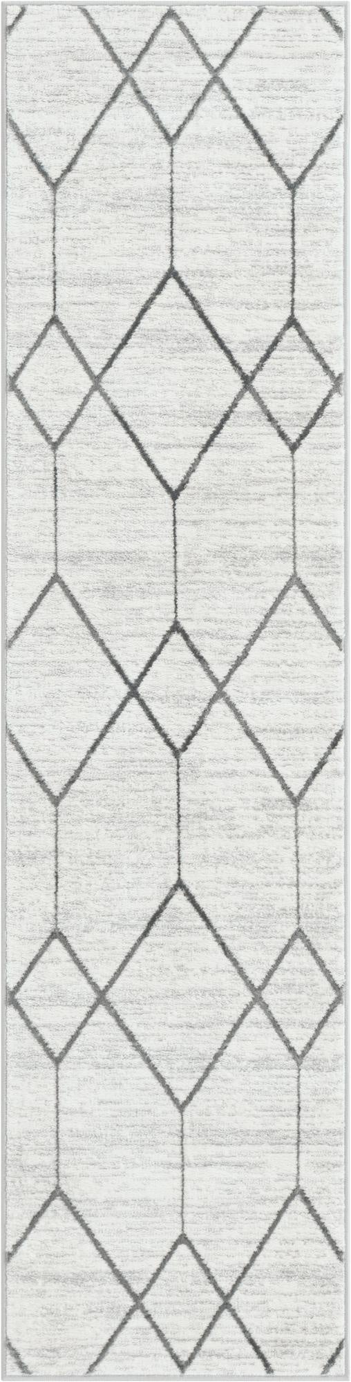 2' x 8' Lattice Trellis Runner Rug