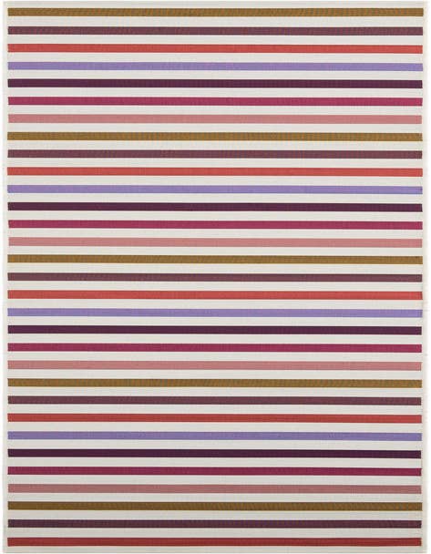Detail image of 2' 7 x 12' Easy-Clean Ribbon Indoor / Outdoor Runner Rug