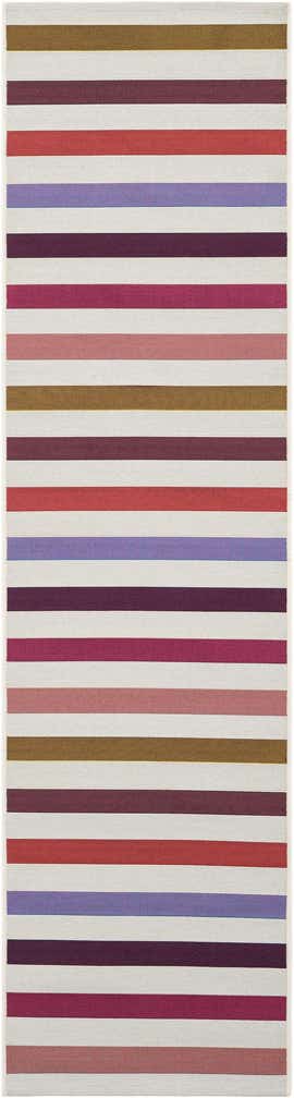 2' x 8' Easy-Clean Ribbon Indoor / Outdoor Runner Rug