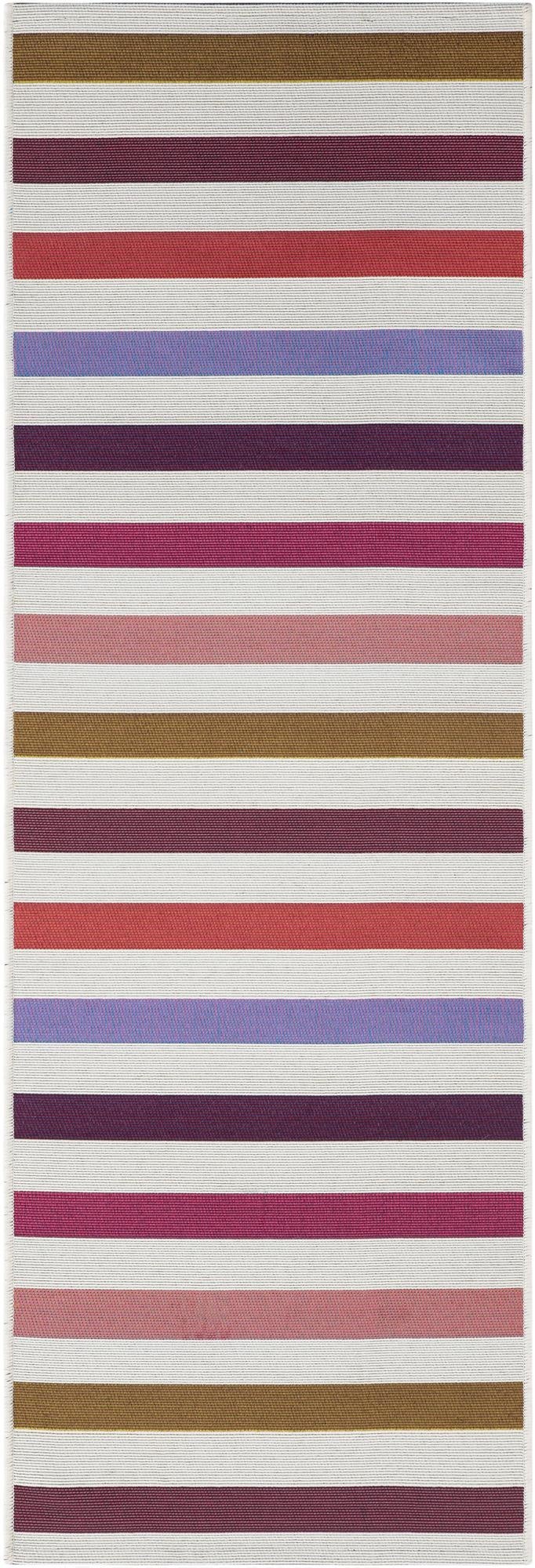 2' x 6' Washable Ribbon Indoor / Outdoor Runner Rug