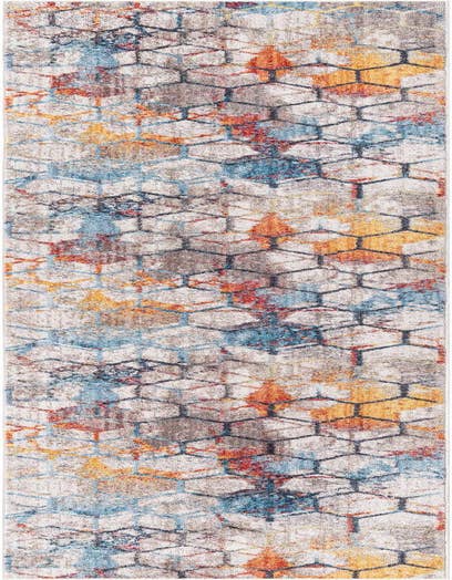 Detail image of 2' 7 x 13' Prism Runner Rug