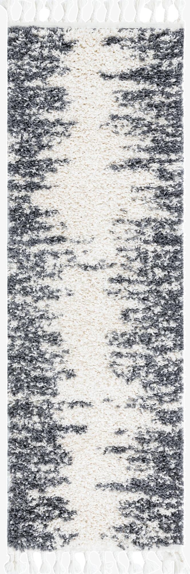 2' x 6' Serenity Shag Runner Rug