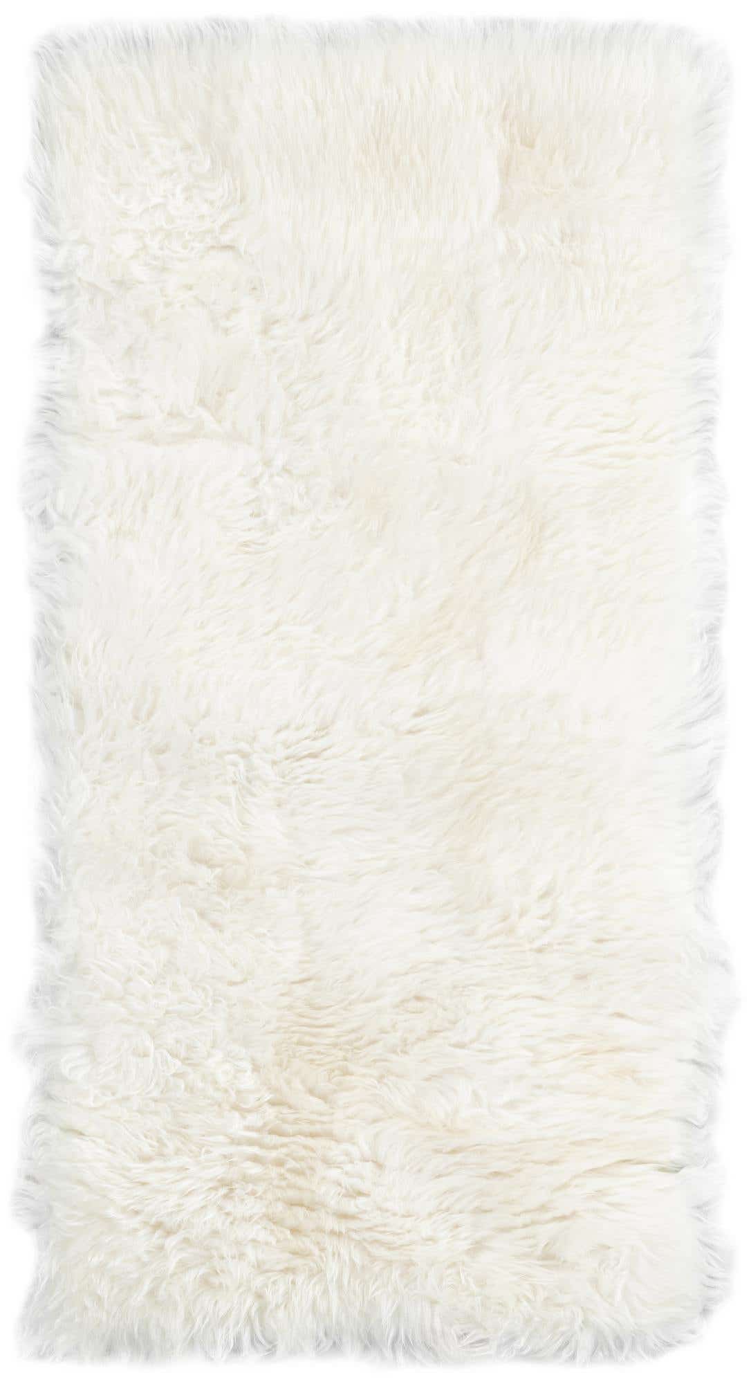 2' x 4' Sheepskin Runner Rug