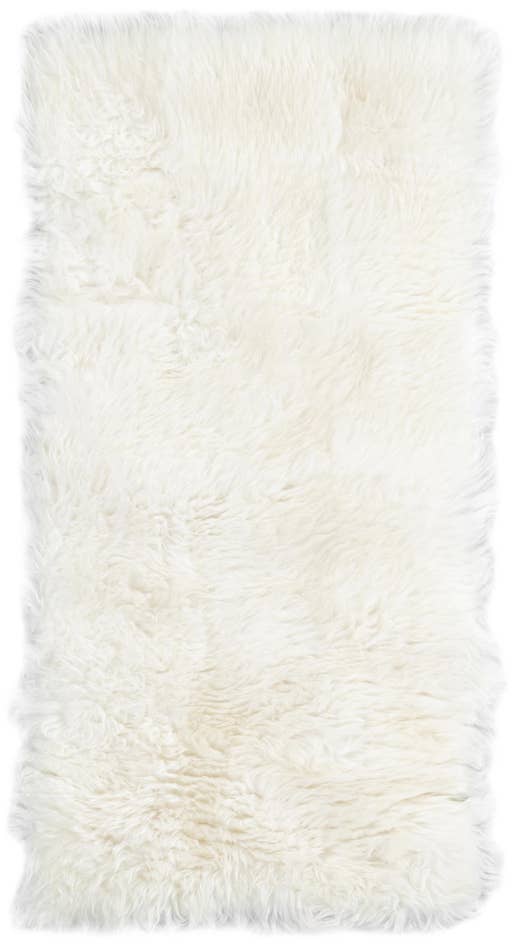 Detail image of 2' x 4' Sheepskin Runner Rug
