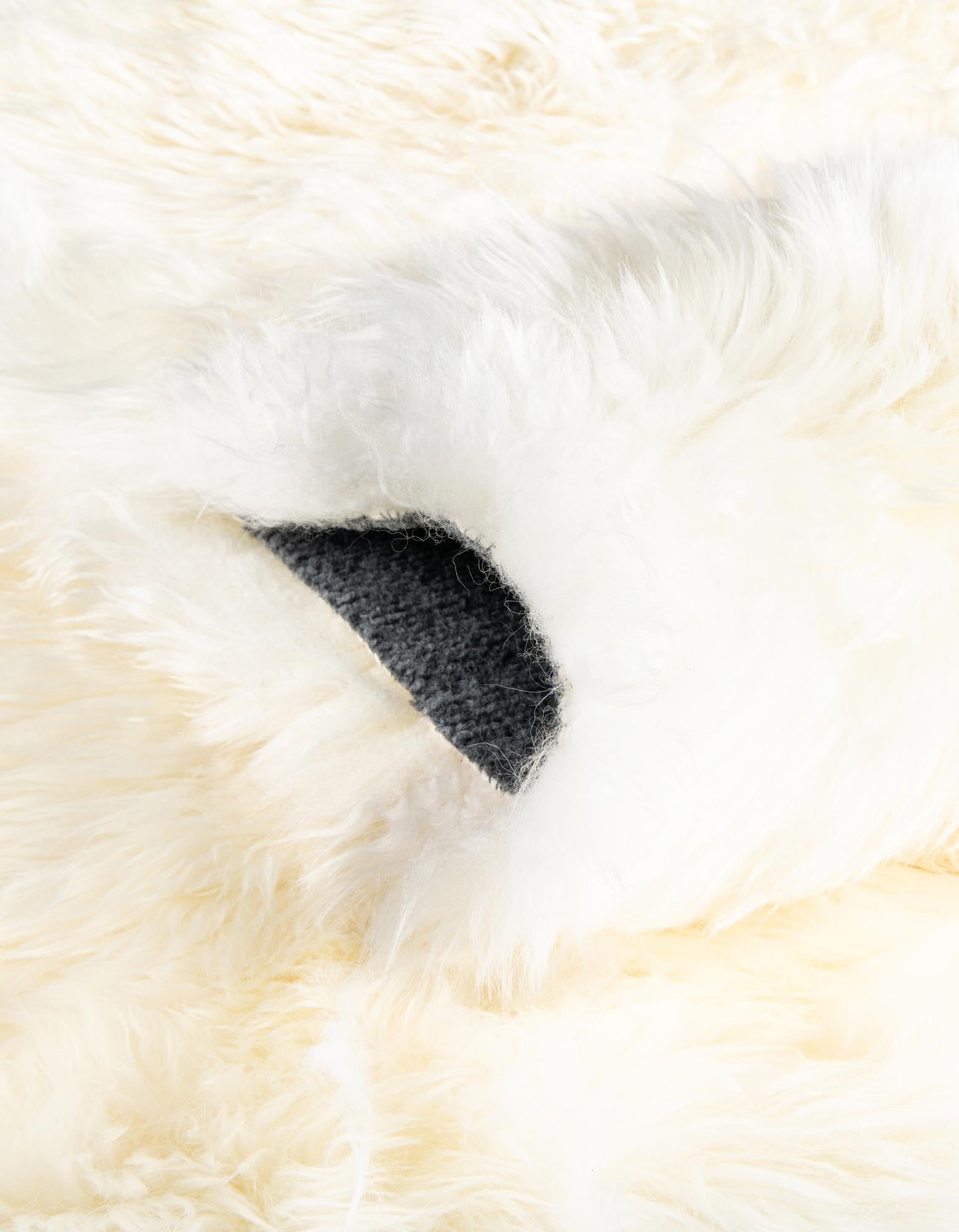 2' x 4' Sheepskin Runner Rug