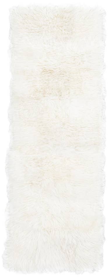 Detail image of 2' x 6' Sheepskin Runner Rug
