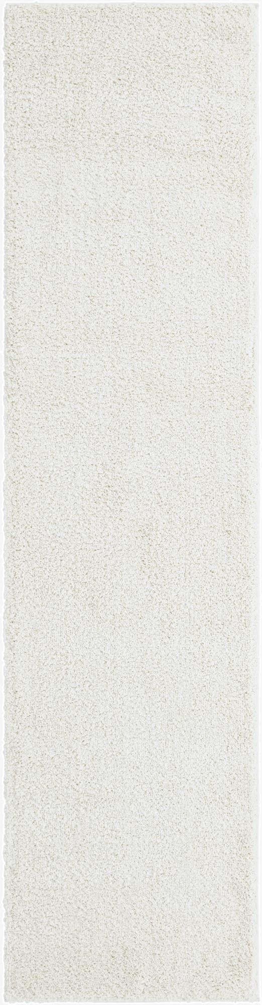 2' 7 x 10' Soft Solid Shag Runner Rug