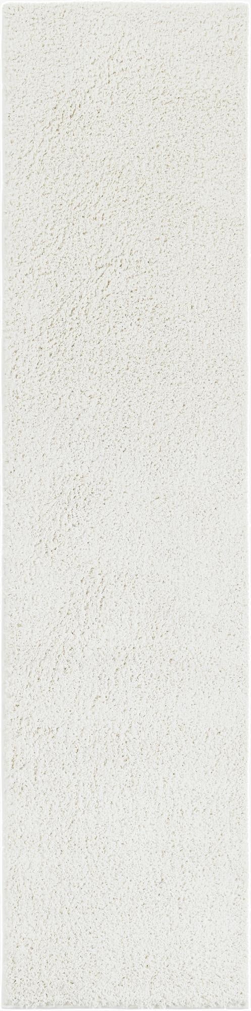 2' x 8' Soft Solid Shag Runner Rug