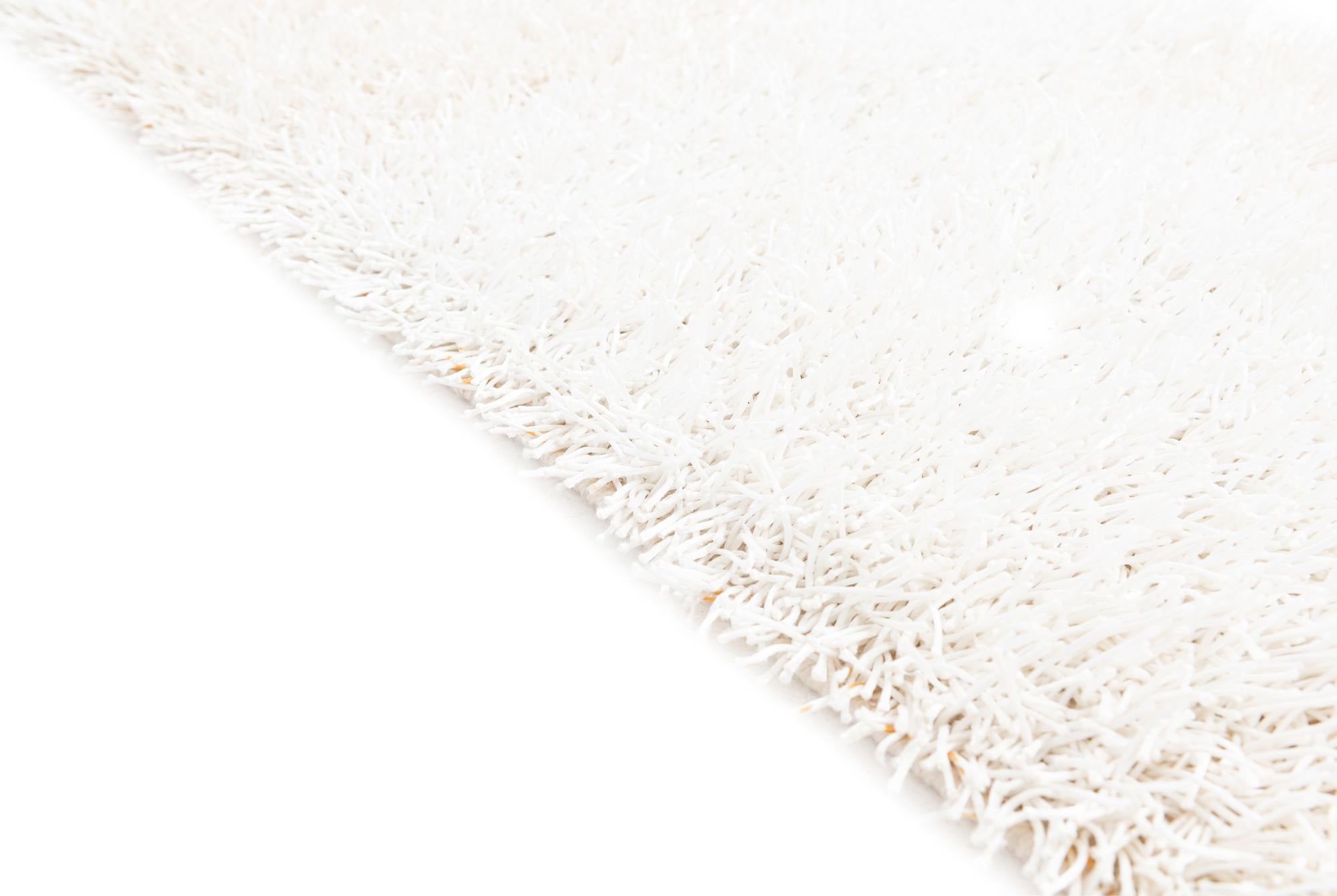 2' 4 x 4' 8 Hand Knotted Solid Shag Oriental Runner Rug