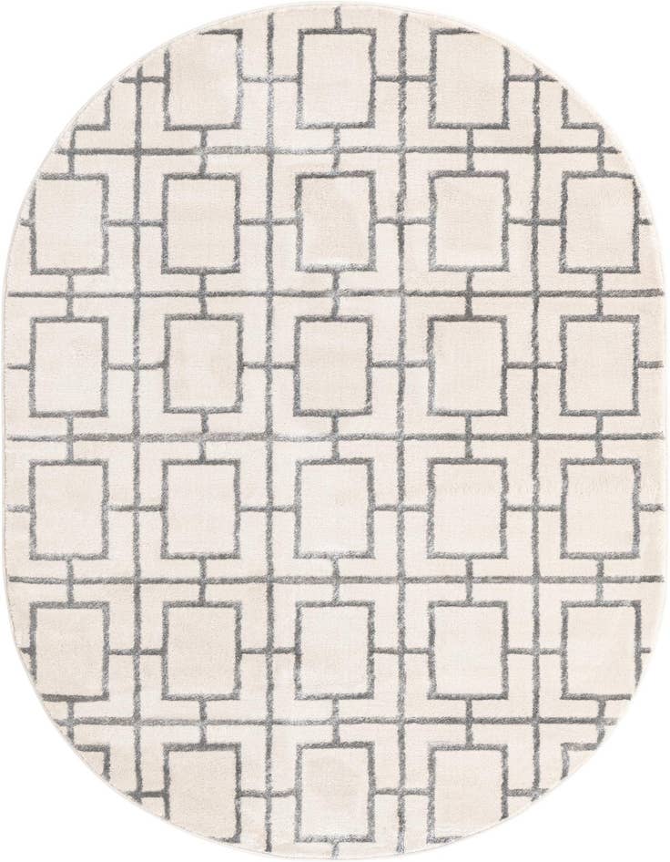 Detail image of 4' x 6' Marilyn Monroe™ Glam Deco Oval Rug