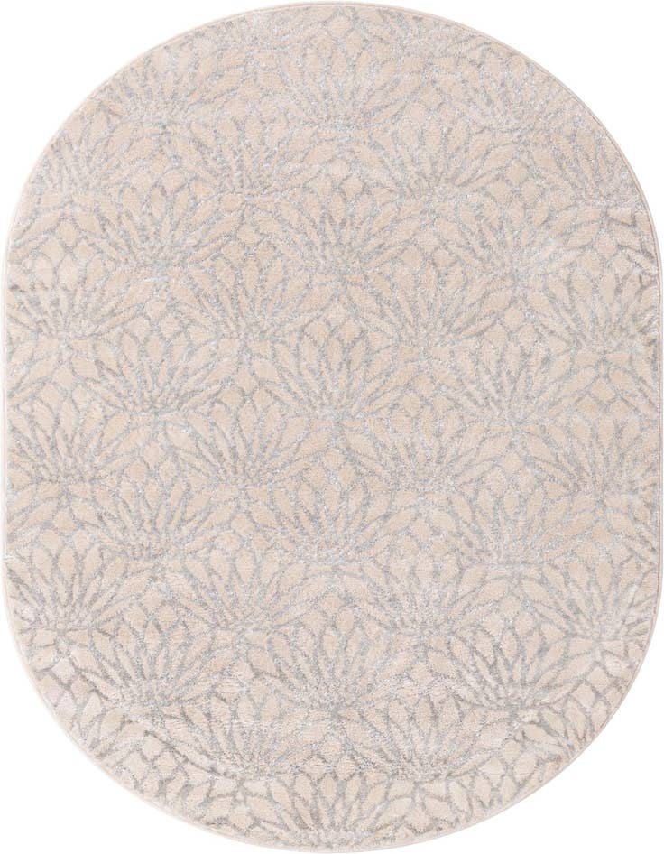 Detail image of 4' x 6' Marilyn Monroe™ Glam Dahlia Oval Rug