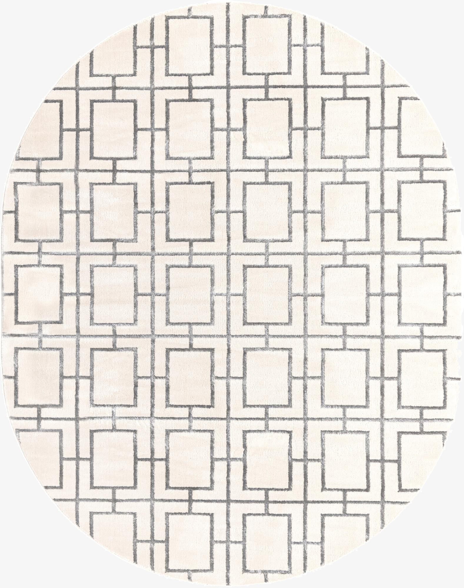 7' 10 x 10'  Marilyn Monroe&trade; Glam Deco Oval Rug