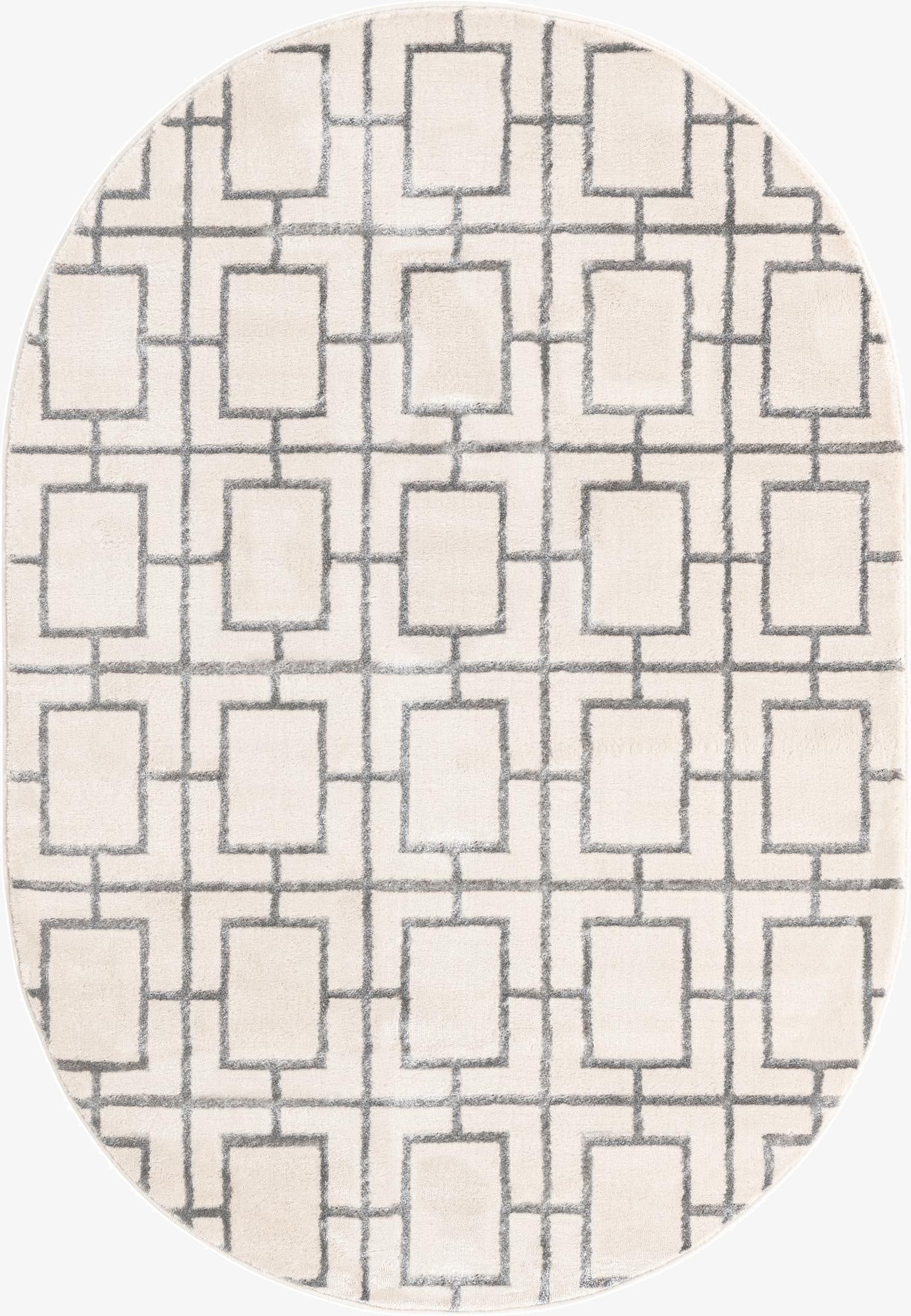 4' x 6'  Marilyn Monroe&trade; Glam Deco Oval Rug