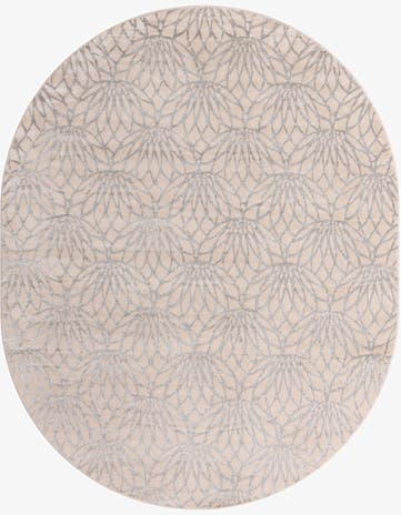 7' 10 x 10' Marilyn Monroe™ Glam Dahlia Oval Rug