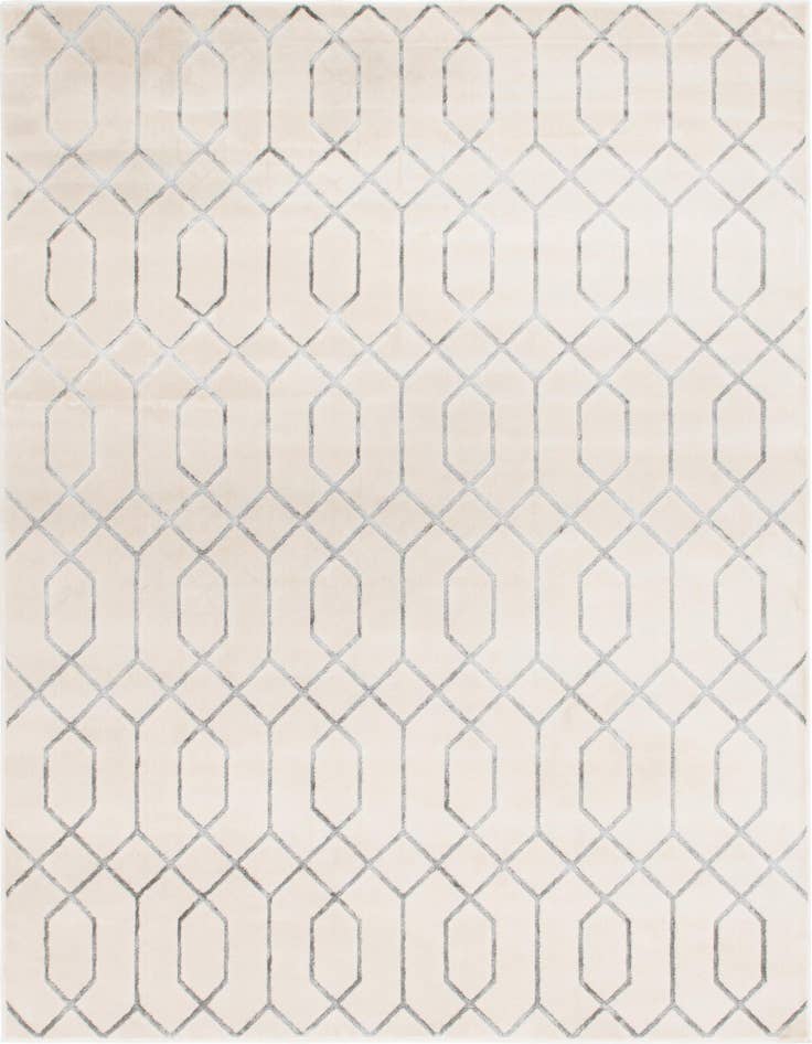 Detail image of 7' 10 x 10' Marilyn Monroe™ Glam Trellis Rug