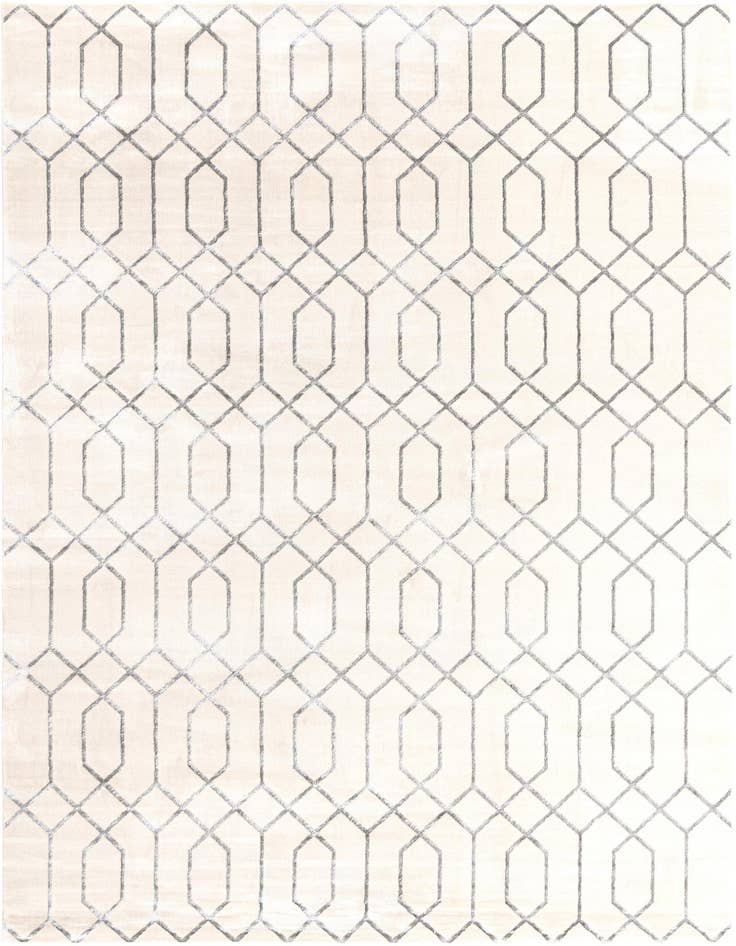 Detail image of 10' x 14' Marilyn Monroe™ Glam Trellis Rug