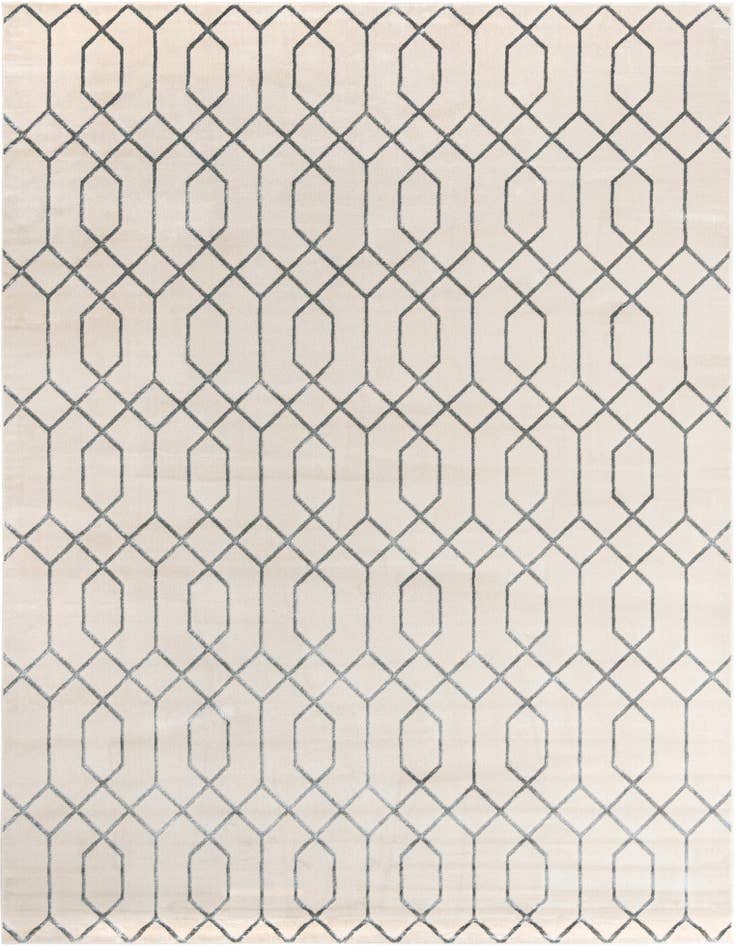 Detail image of 10' x 13' Marilyn Monroe™ Glam Trellis Rug