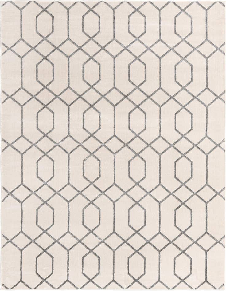 Detail image of 7' x 10' Marilyn Monroe™ Glam Trellis Rug
