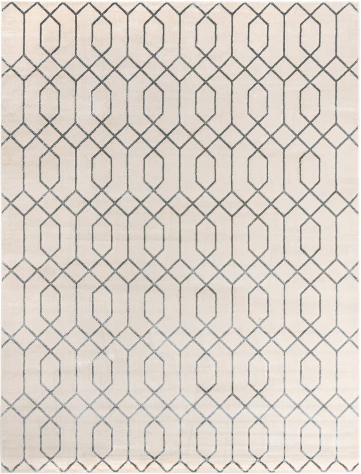 Detail image of 10' x 13' Marilyn Monroe™ Glam Trellis Rug
