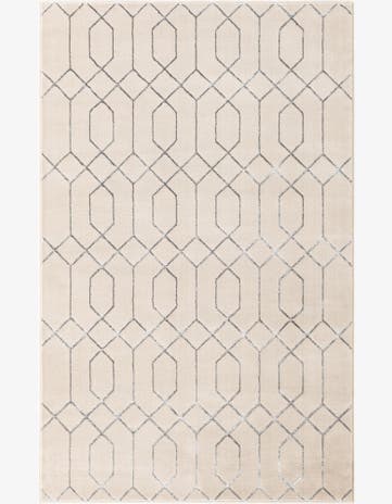 5' 3 x 8' Marilyn Monroe™ Glam Trellis Rug