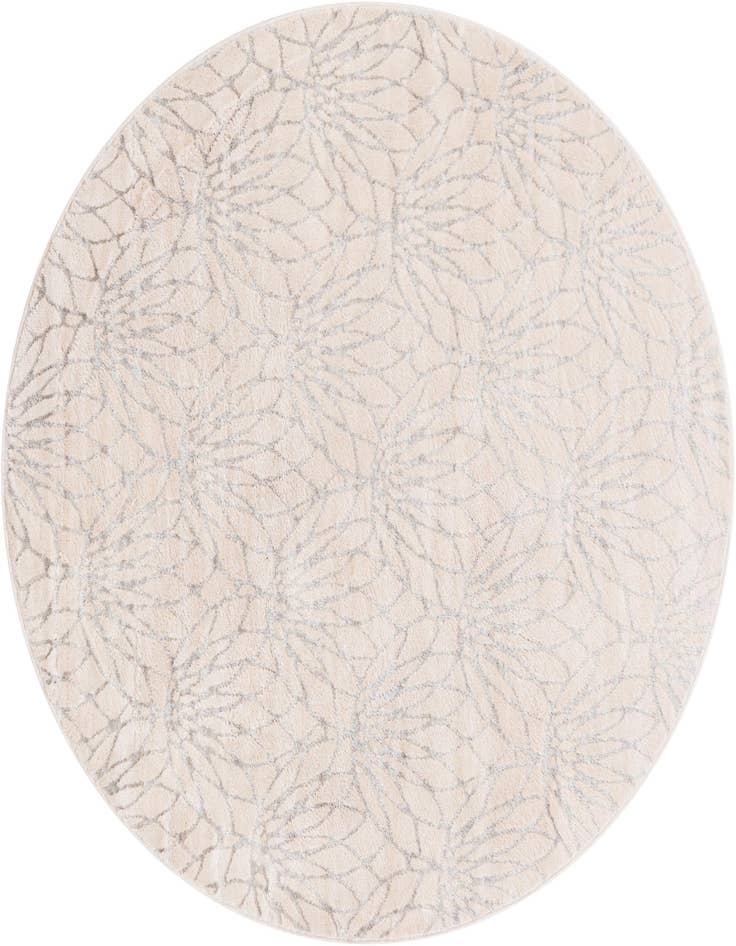 Detail image of 5' 3 x 5' 3 Marilyn Monroe™ Glam Dahlia Round Rug