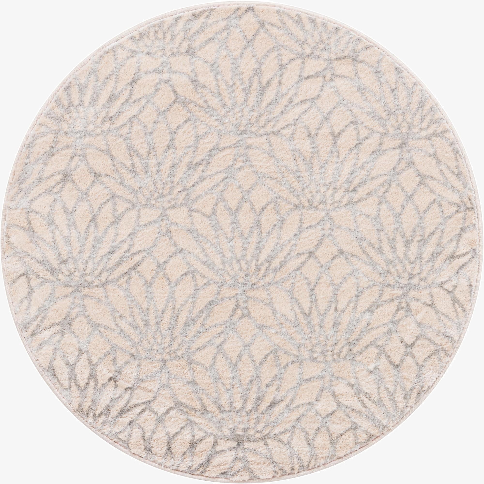 3' x 3'  Marilyn Monroe&trade; Glam Dahlia Round Rug
