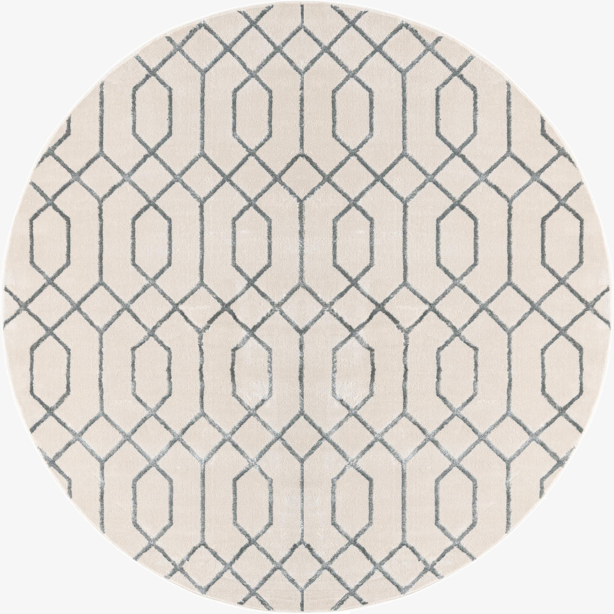 7' 10 x 7' 10  Marilyn Monroe&trade; Glam Trellis Round Rug