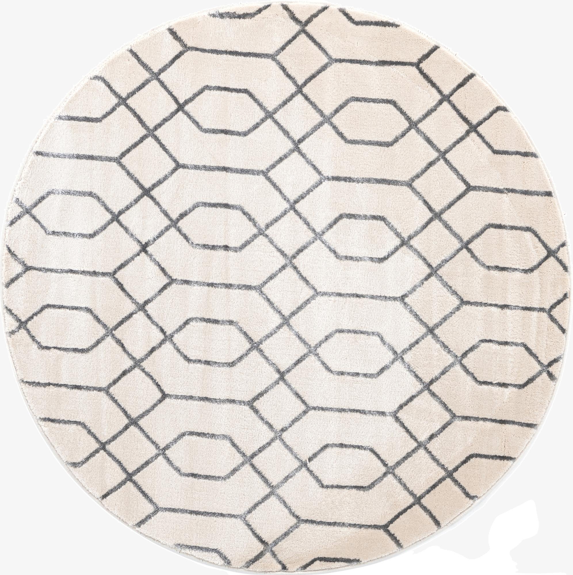 5' 3 x 5' 3  Marilyn Monroe&trade; Glam Trellis Round Rug