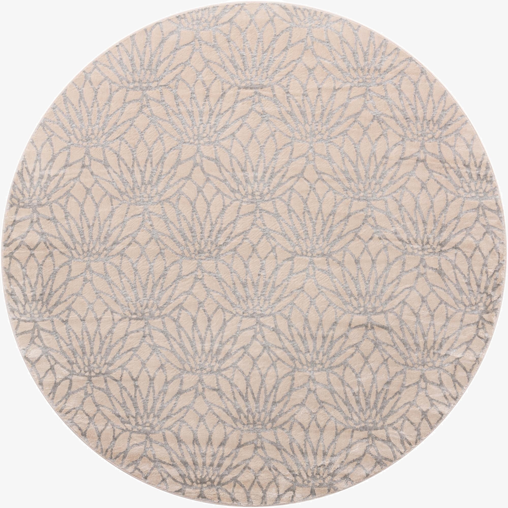 7' 10 x 7' 10  Marilyn Monroe&trade; Glam Dahlia Round Rug