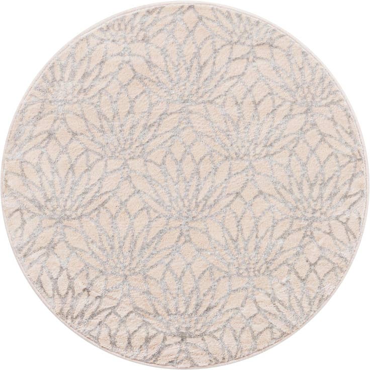 Detail image of 3' x 3' Marilyn Monroe™ Glam Dahlia Round Rug