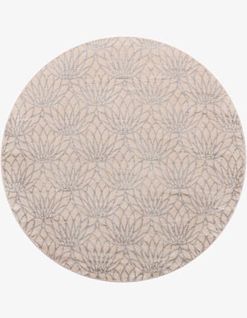 7' 10 x 7' 10 Marilyn Monroe™ Glam Dahlia Round Rug