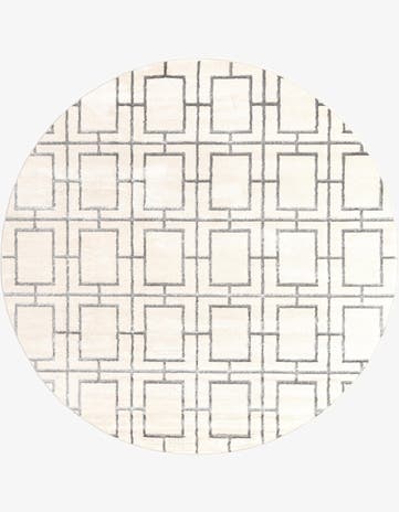 7' 10 x 7' 10 Marilyn Monroe™ Glam Deco Round Rug