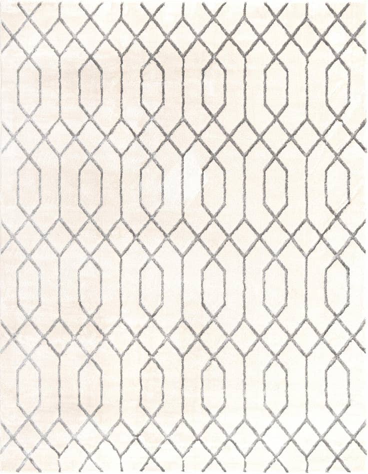 Detail image of 7' 10 x 7' 10 Marilyn Monroe™ Glam Trellis Square Rug