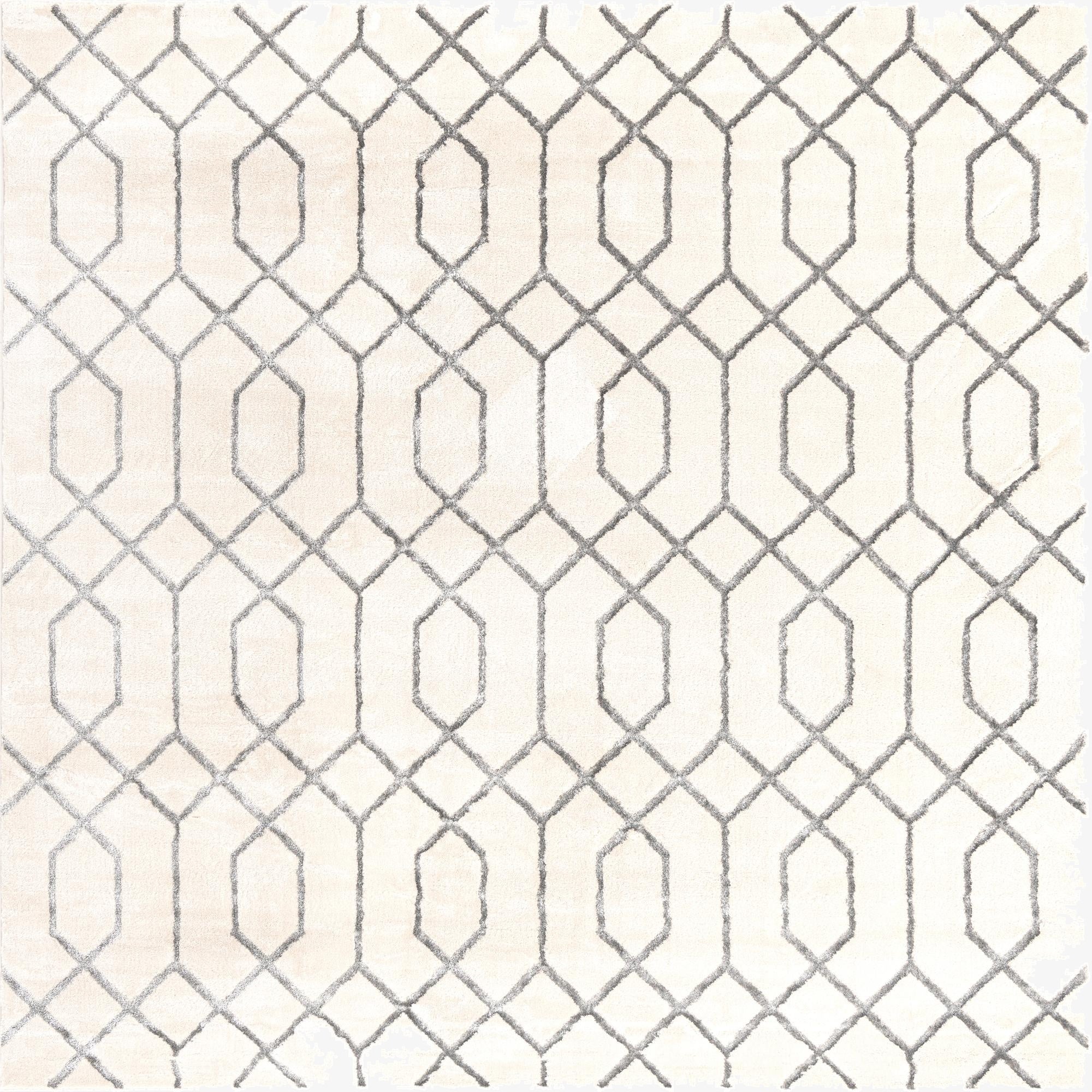 7' 10 x 7' 10  Marilyn Monroe&trade; Glam Trellis Square Rug