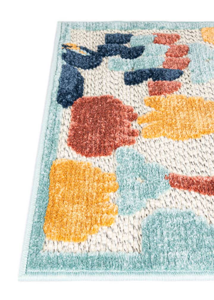 7' 10 x 7' 10 Easy-Clean Belize Indoor / Outdoor Square Rug