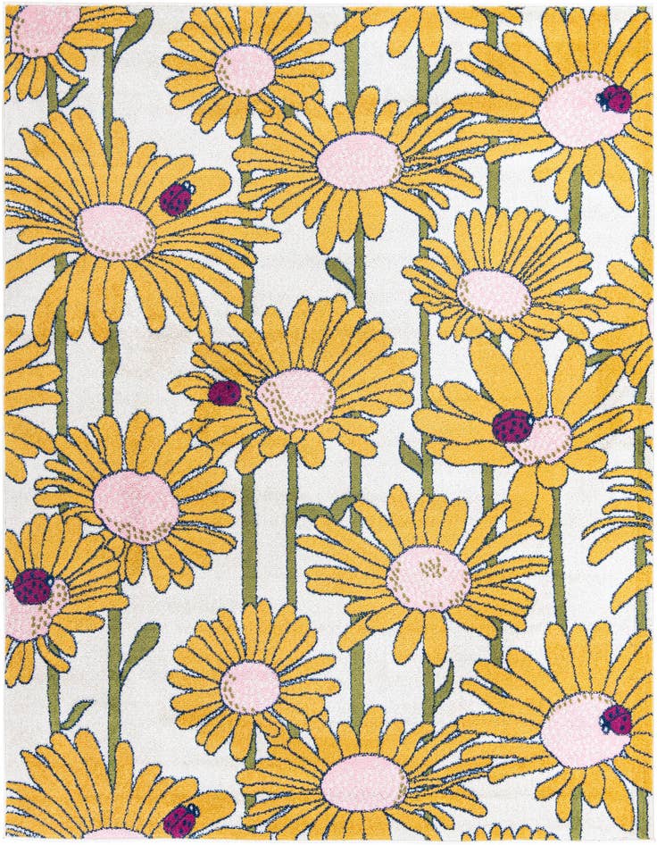 Detail image of 7' 10 x 7' 10 Bloom Square Rug