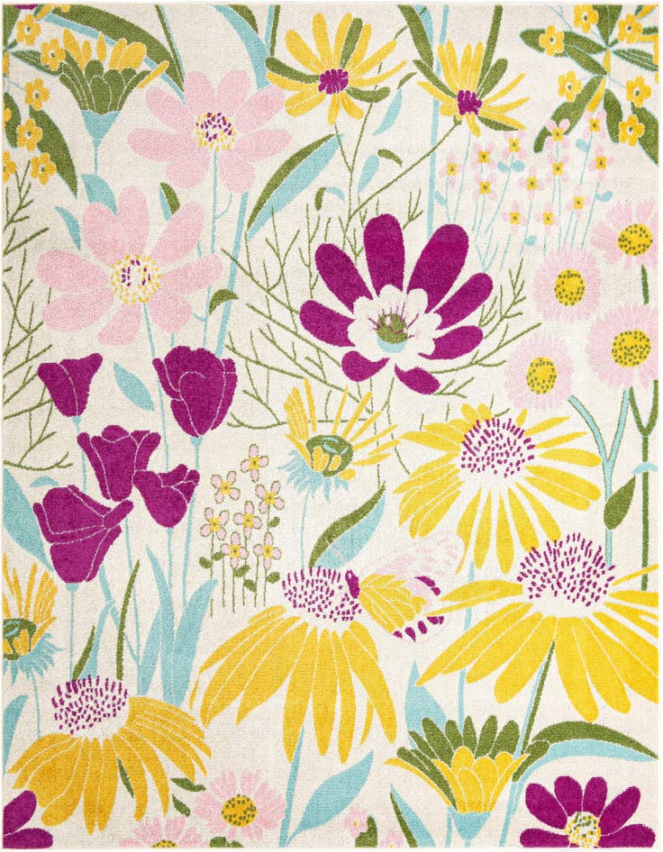Detail image of 10' x 10' Bloom Square Rug