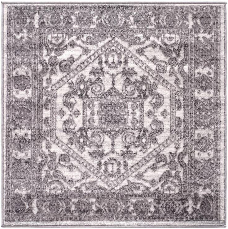 Detail image of 3' 3 x 3' 3 Boston Square Rug