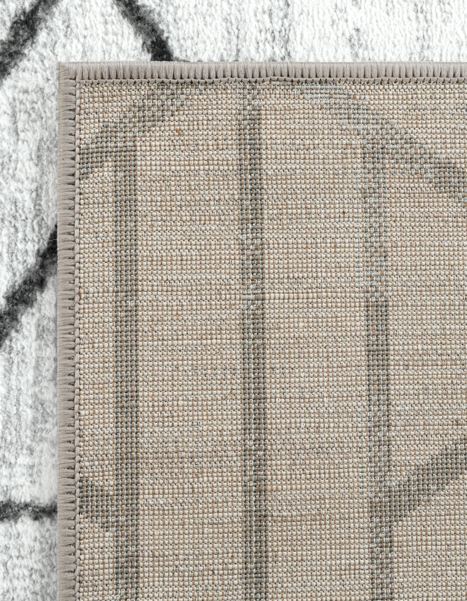 6' x 6' Lattice Trellis Square Rug